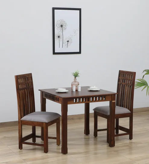 2 seater brown dining table